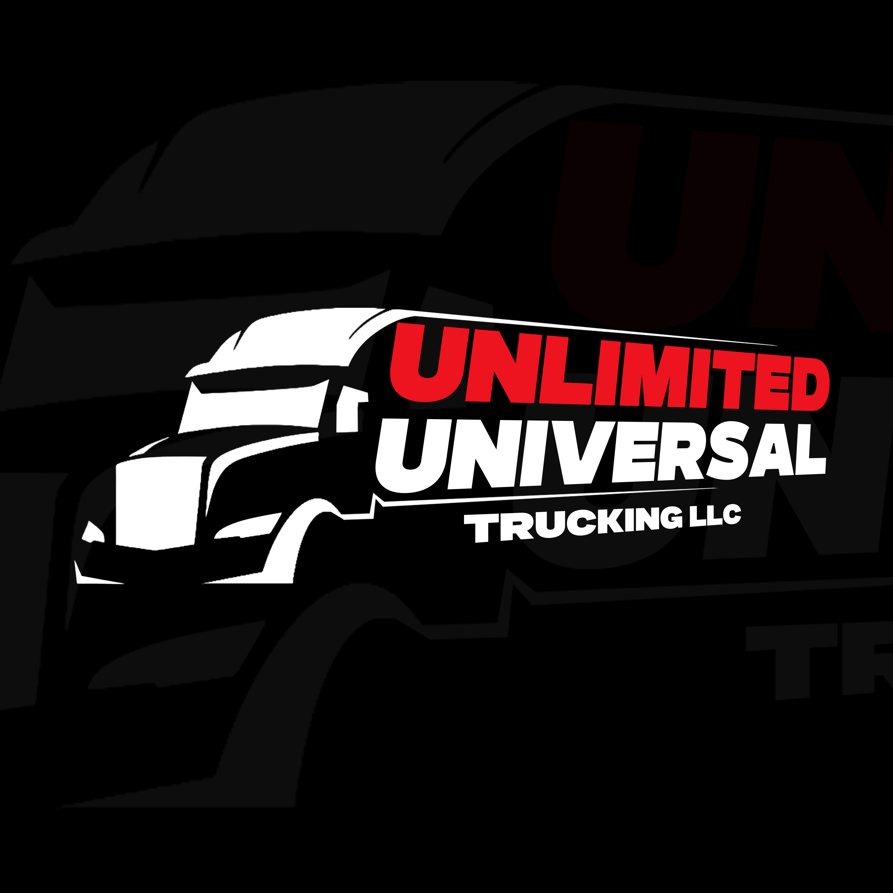 Unlimited Universal Trucking LLC official logo